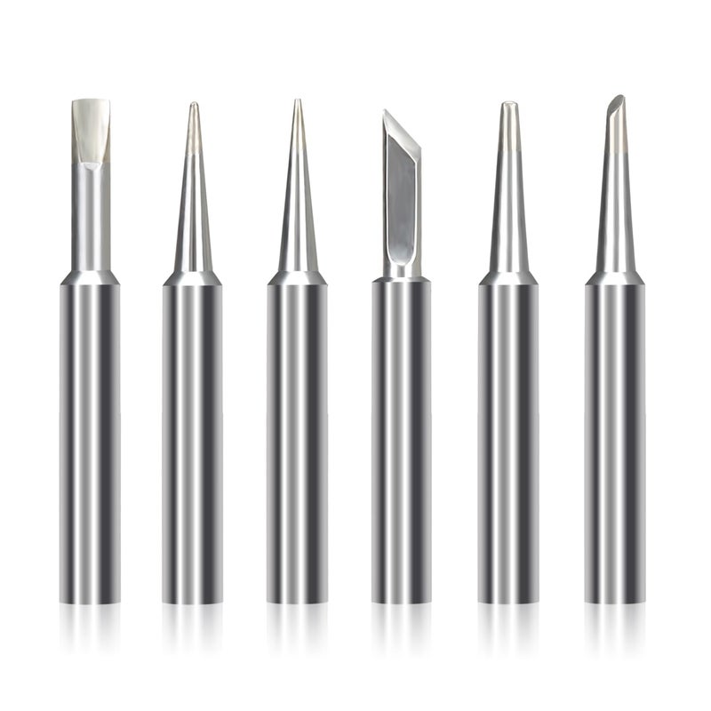 IGREAT 6PCS Soldering Tips for Weller ST Series Tip Replace Weller ST7 WLC100,SP40L / SP40N and WP25, WP30, WP35 Irons Tips - Image 1